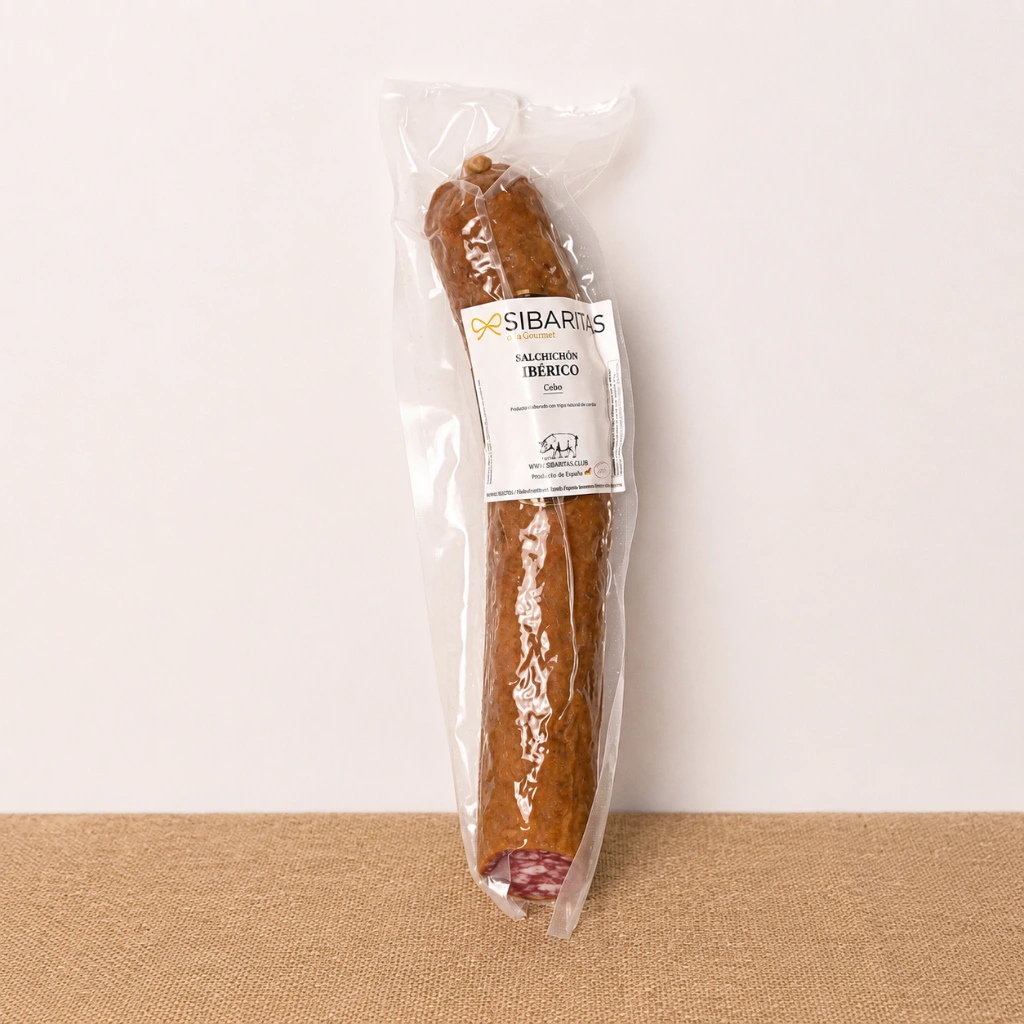 salchichon iberico de cebo